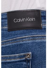 Calvin Klein Jeansy damskie high waist. Stan: podwyższony. Kolor: niebieski #4