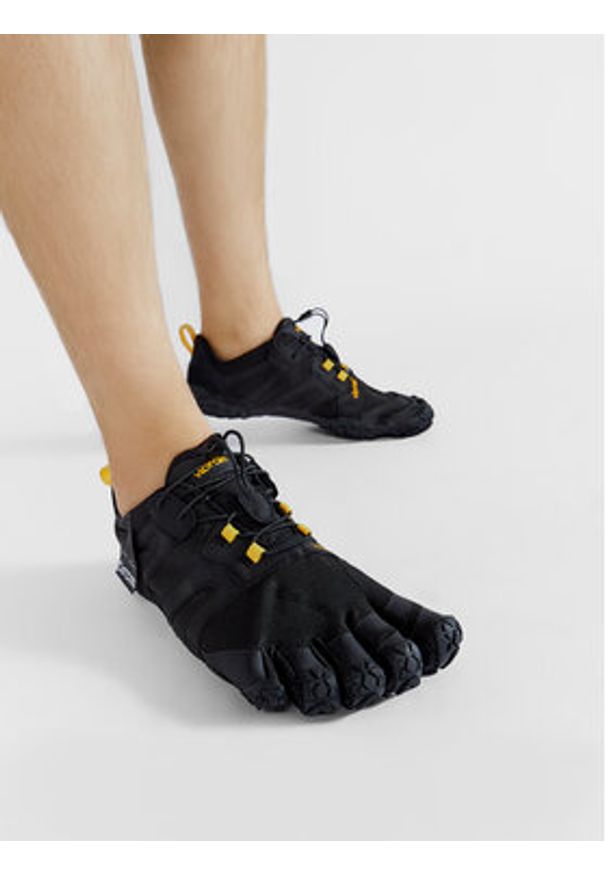Vibram Fivefingers Buty do biegania V-Trail 2.0 19M7601 Czarny. Kolor: czarny. Materiał: materiał. Model: Vibram FiveFingers
