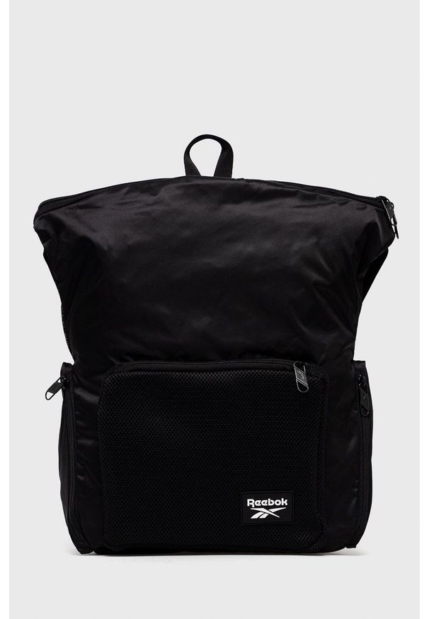 Reebok - Plecak. Kolor: czarny. Materiał: poliester