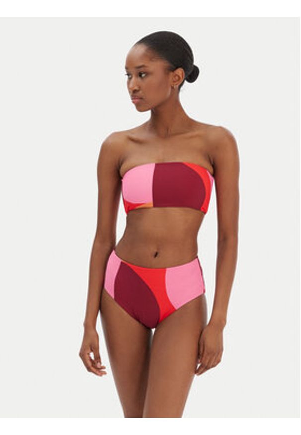 Seafolly Góra od bikini Sorrento 31534-277 Kolorowy. Materiał: syntetyk. Wzór: kolorowy