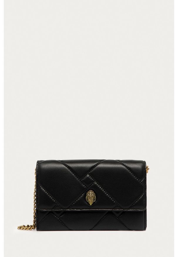 Kurt Geiger London - Kopertówka skórzana. Kolor: czarny. Materiał: skórzane