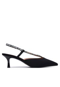 Love Moschino - LOVE MOSCHINO Czółenka JA10516G0OIM0000 Czarny. Kolor: czarny. Materiał: materiał #1