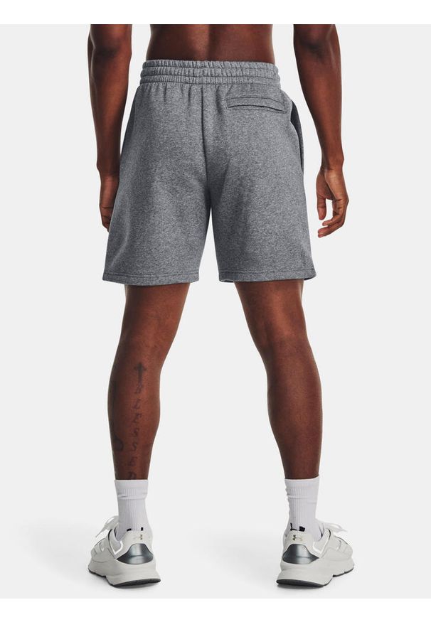 Spodenki męskie Under Armour Icon Fleece Pitch. Kolor: szary. Sport: fitness