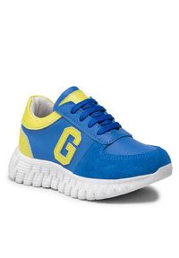 Guess Sneakersy Luigi FI5LUG ELE12 Niebieski. Kolor: niebieski. Materiał: skóra #6
