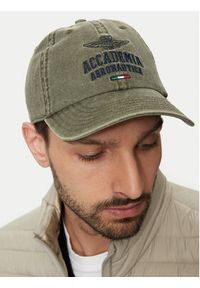 Aeronautica Militare Czapka z daszkiem Cappellino 242HA1180CT3249 Khaki. Kolor: brązowy. Materiał: materiał #2