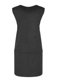 Calvin Klein Sukienka dzianinowa LV044D017G Szary Relaxed Fit. Kolor: szary. Materiał: syntetyk #6