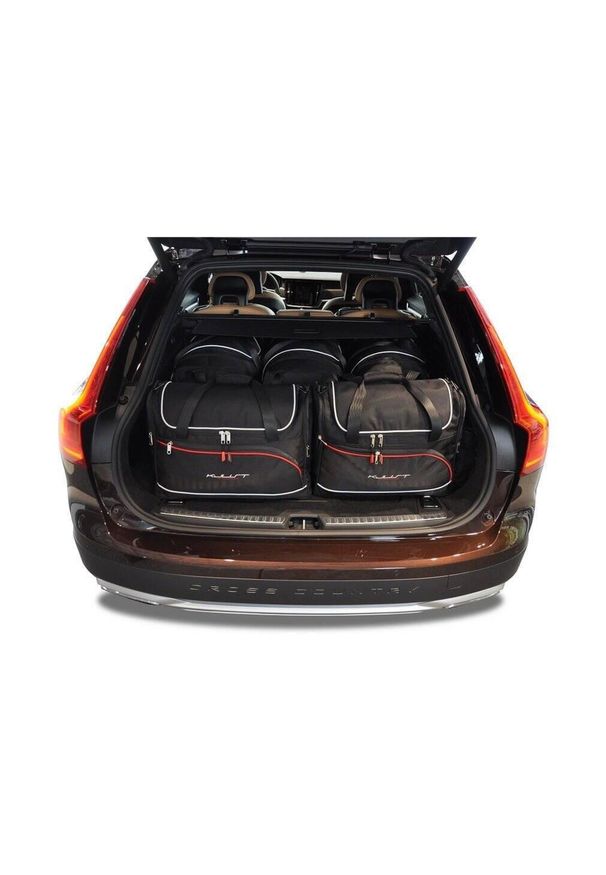 KJUST - Torby Do Bagażnika Volvo V90 2016+ 5Szt Kjust. Kolor: czarny. Styl: sportowy