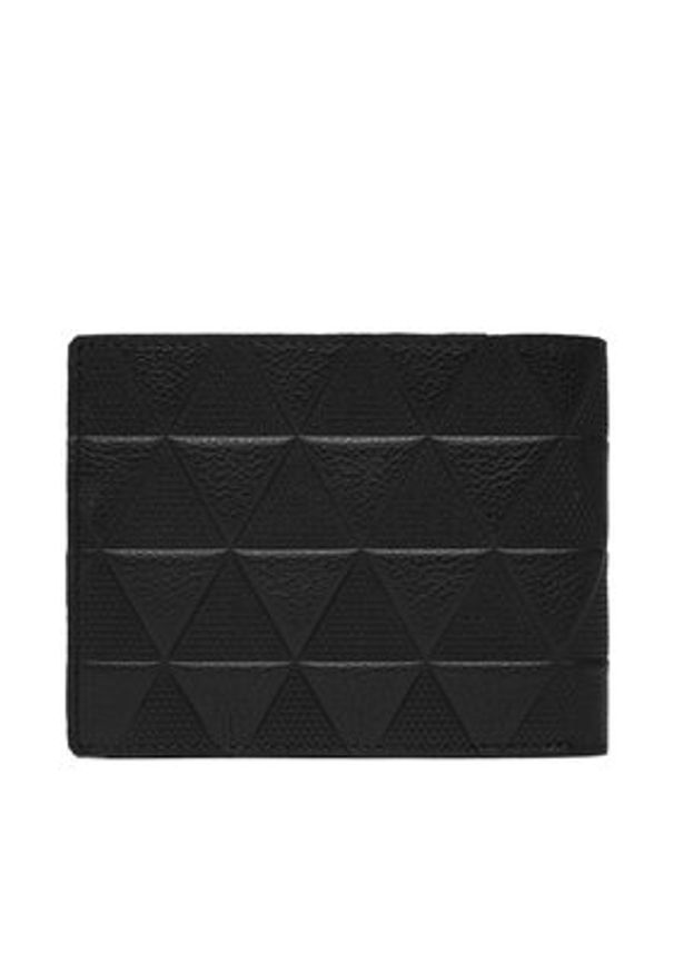 Guess Portfel SMTOTE LEA20 Czarny. Kolor: czarny. Materiał: skóra