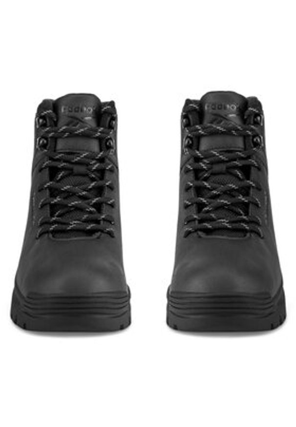 Reebok Trapery S25W009B-1 Czarny. Kolor: czarny. Materiał: materiał