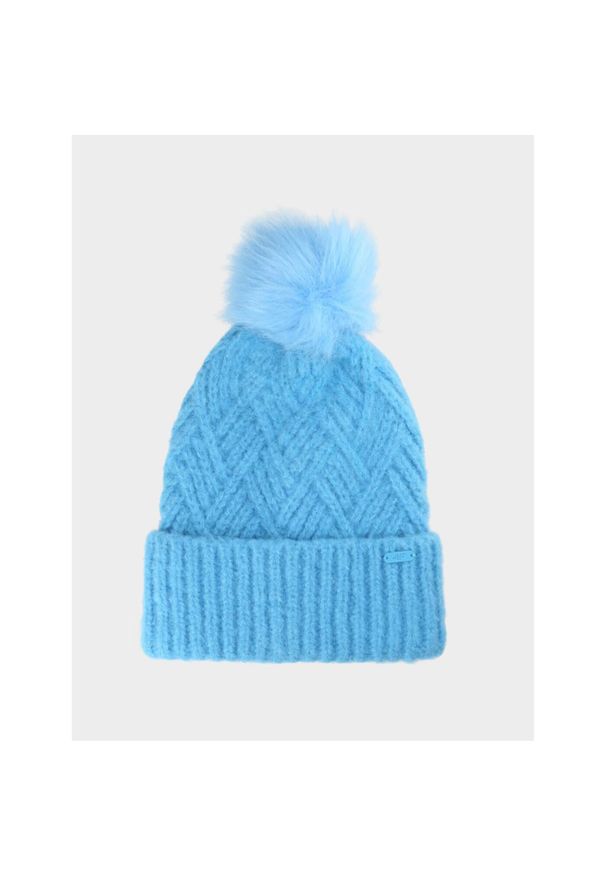 4f - Czapka Dziecięca 4F. Kolor: niebieski