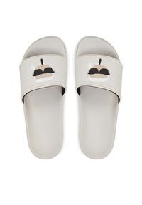 Karl Lagerfeld - KARL LAGERFELD Klapki Kondo Tred KL70905 Biały. Kolor: biały. Materiał: syntetyk #4