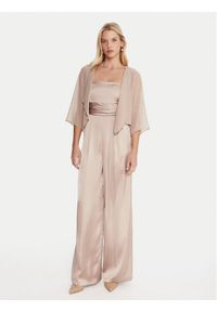 Marella Kombinezon Camilla 2515231022200 Beżowy Regular Fit. Kolor: beżowy. Materiał: syntetyk #1