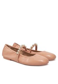 Stuart Weitzman Baleriny Goldie Ballet SF896 Beżowy. Kolor: beżowy. Materiał: skóra #4