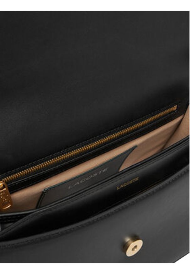 Lacoste Torebka NF5106IT Czarny. Kolor: czarny. Materiał: skórzane