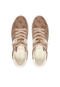 Guess Sneakersy 179118 Beżowy. Kolor: beżowy. Materiał: skóra #4