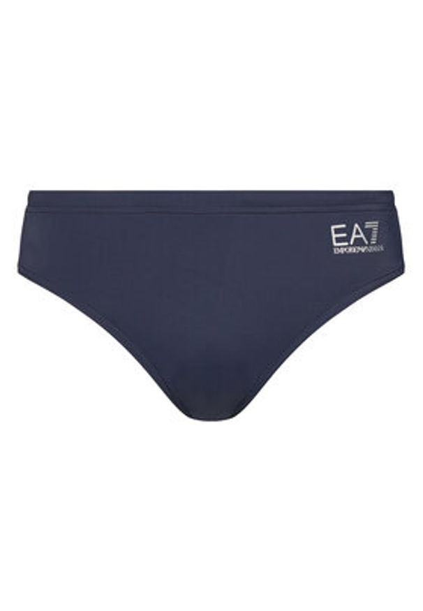 EA7 Emporio Armani Kąpielówki 7M000501 AF14514 MB010 Granatowy. Kolor: niebieski. Materiał: syntetyk