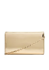 TOMMY HILFIGER - Tommy Hilfiger Torebka Icon Flap W/Chain Met AW0AW17959 Złoty. Kolor: złoty. Materiał: skórzane #5
