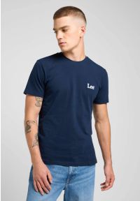 Lee - MESKA KOSZULKA LEE SS SMALL LOGO TEE RIVET NAVY 112370502 #1
