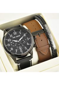 Zestaw męski zegarek Paul Lorens - BAYAS 2 PASKI + bransoletka #1