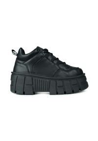 Altercore sneakersy Nissa kolor czarny. Nosek buta: okrągły. Zapięcie: sznurówki. Kolor: czarny. Obcas: na platformie #1
