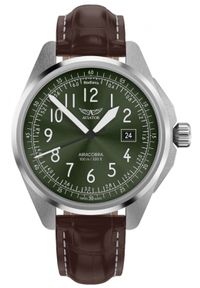 AVIATOR - Zegarek męski Aviator V.1.38.0.324.4 brązowy. Kolor: brązowy #1