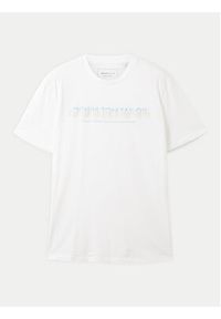 Tom Tailor Denim T-Shirt 1037653 Biały Basic Fit. Kolor: biały. Materiał: bawełna #3