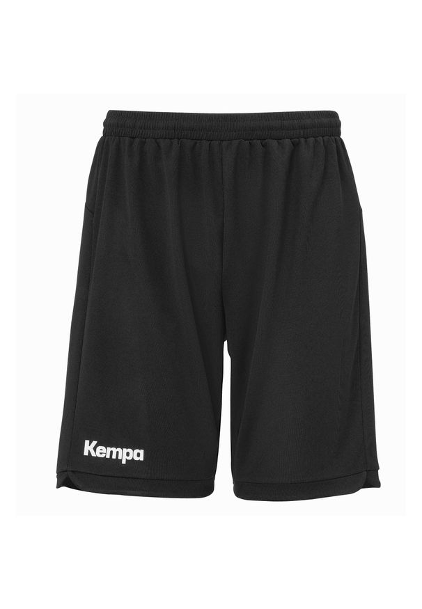 KEMPA - Spodenki krótkie męskie Kempa Prime. Okazja: do pracy. Kolor: biały, wielokolorowy, czarny. Materiał: materiał. Długość: krótkie