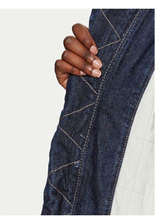 Calvin Klein Jeans Kurtka jeansowa J20J224717 Granatowy Relaxed Fit. Kolor: niebieski. Materiał: bawełna