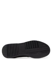 Tommy Jeans Sneakersy Basket EM0EM00900 Czarny. Kolor: czarny. Materiał: skóra