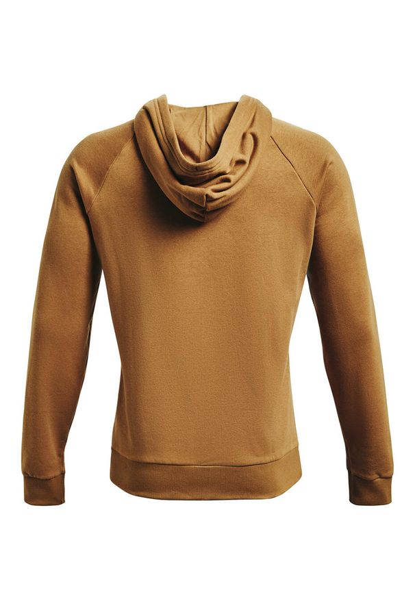 Bluza fitness męska Under Armour Rival Fleece Big Logo HD. Kolor: żółty, wielokolorowy, brązowy. Sport: fitness