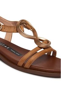 Hispanitas Czółenka HV264765 C001 Brązowy. Kolor: brązowy. Materiał: materiał #3