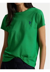 Polo Ralph Lauren T-Shirt 211898698032 Zielony Regular Fit. Typ kołnierza: polo. Kolor: zielony. Materiał: bawełna