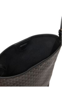 Calvin Klein Torebka Emblem Aop Sm Bucket Crossbody LV04F3506G Czarny. Kolor: czarny. Materiał: skórzane #2