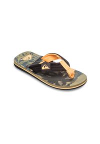 Quiksilver - Sandały dla Chłopcy MOLOKAI LAYBACK Brązowy. Kolor: brązowy. Materiał: bawełna. Sezon: lato