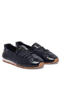 TOMMY HILFIGER - Tommy Hilfiger Baleriny Bella Ballet Sneaker FW0FW09449 Czarny. Kolor: czarny. Materiał: skóra #3
