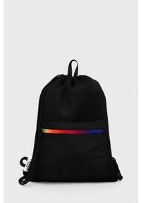 Calvin Klein plecak kolor czarny wzorzysty. Kolor: czarny