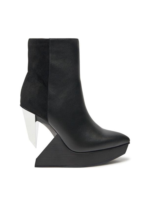 United Nude Botki Edge Bootie 1085622916 Czarny. Kolor: czarny. Materiał: skóra