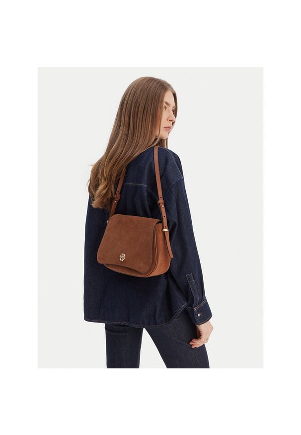 Torebka BOSS. Kolor: brązowy