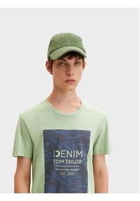 Tom Tailor Denim T-Shirt 1033036 Zielony Regular Fit. Kolor: zielony. Materiał: bawełna #5