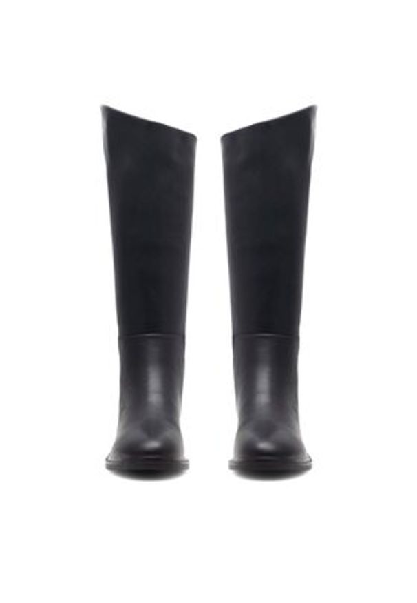 DeeZee Kozaki CANDIDA WYL3560-1 Czarny. Kolor: czarny. Materiał: skóra