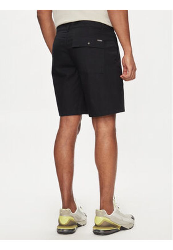 columbia - Columbia Szorty materiałowe Flex Roc™ Utility 2072761 Czarny Regular Fit. Kolor: czarny. Materiał: bawełna