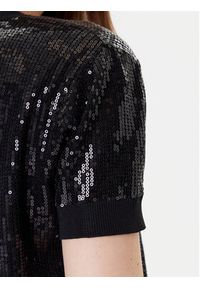 Guess Sweter W5YR21 Z3E70 Czarny Regular Fit. Kolor: czarny. Materiał: wiskoza #4