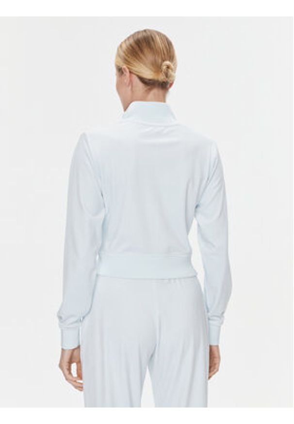 Guess Bluza V3BQ22 KBXI2 Niebieski Regular Fit. Kolor: niebieski. Materiał: syntetyk