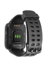 Acme - Smartwatch ACME SW202G Czarny. Rodzaj zegarka: smartwatch. Kolor: czarny. Styl: wakacyjny #5
