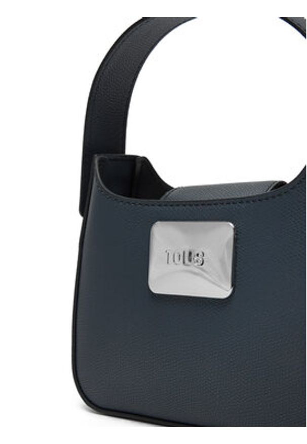 Tous - TOUS Torebka Mini Bolso Hombro T Lucia 2002039548 Szary. Kolor: szary. Materiał: skórzane