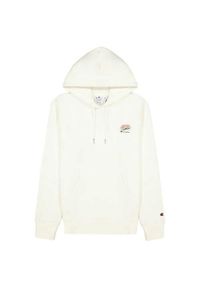 Bluzy sportowa damska Champion Wmns City Snack Organic Cotton Blend Hoodie. Typ kołnierza: kaptur. Kolor: biały
