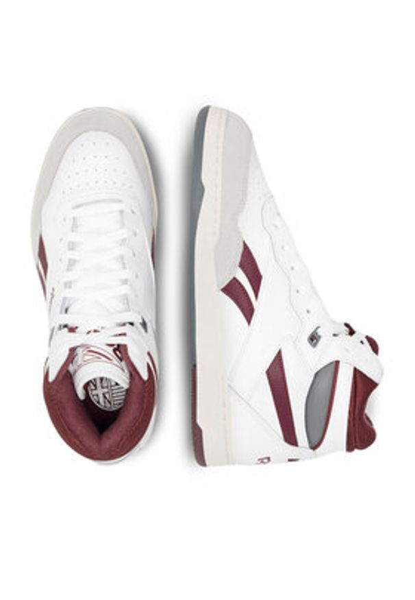 Reebok Sneakersy BB 4000 II Mid 100033844 Biały. Kolor: biały. Materiał: skóra