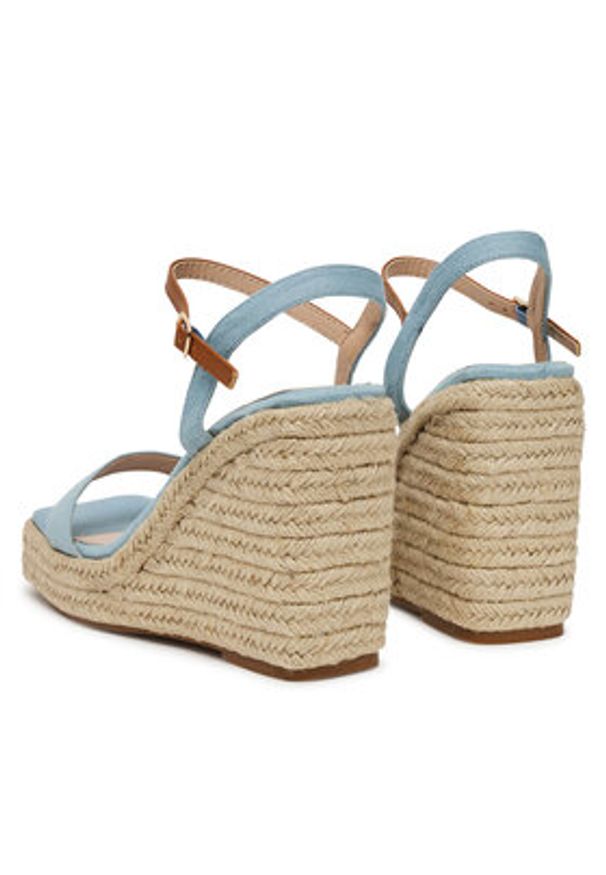 DeeZee Espadryle LWSB42-2 Niebieski. Kolor: niebieski. Materiał: materiał