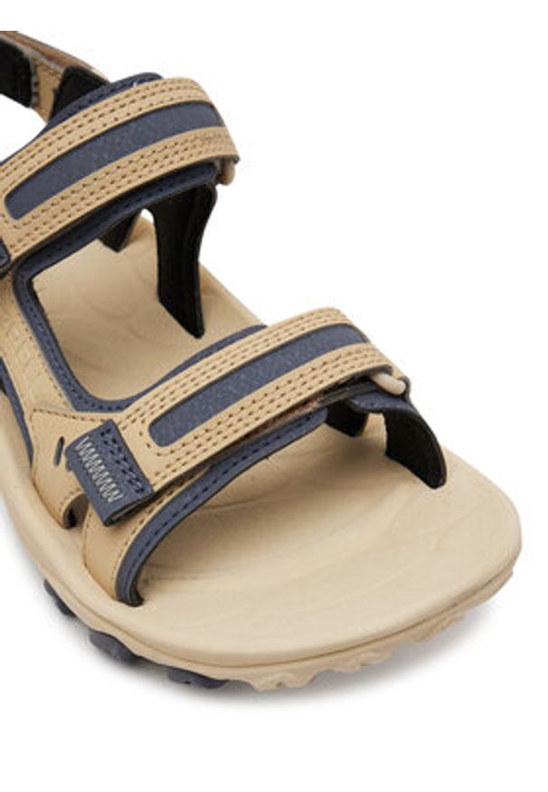 Merrell Sandały Huntington Sport Convert J038488 Beżowy. Kolor: beżowy. Materiał: skóra