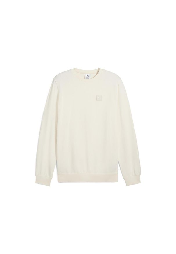 Bluza Puma Elevated Crew. Kolor: beżowy, wielokolorowy